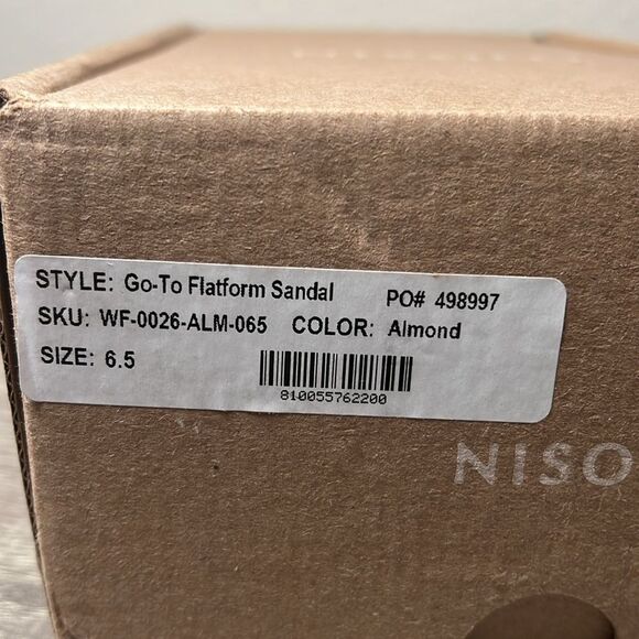 Nisolo Go-To Flatform Sandal 2.0 Sandals Shoes - Picture 8 of 9